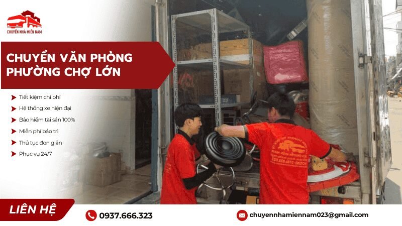 Chuyển văn phòng tại phường Chợ Lớn