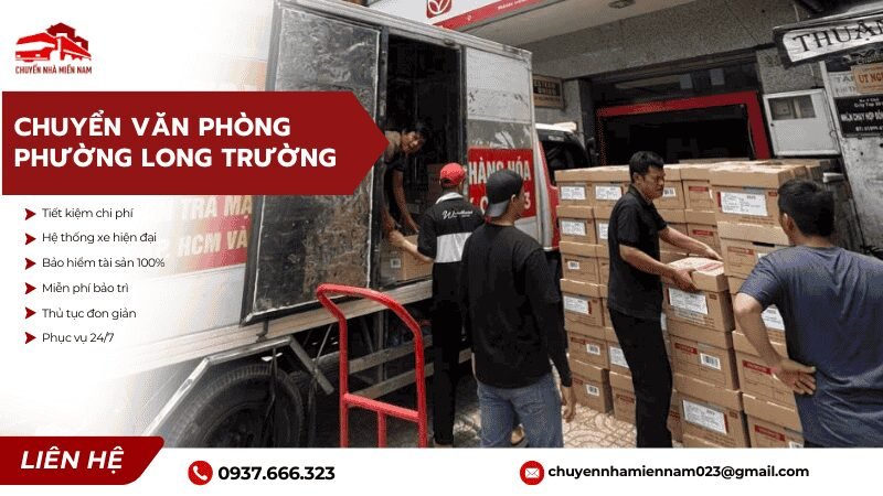 Chuyển văn phòng tại phường Long Trường