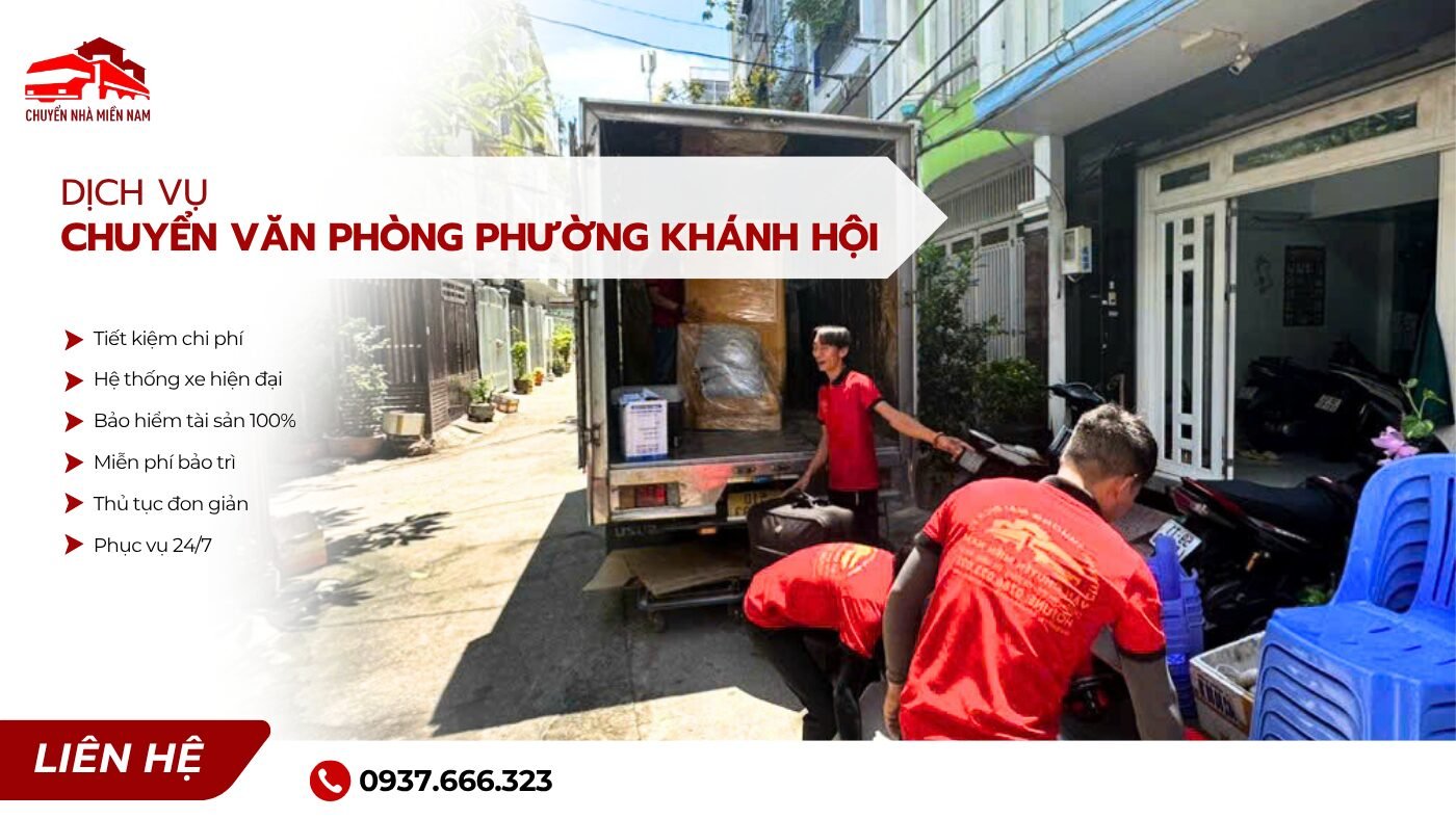 Dịch vụ chuyển văn phòng phường Khánh Hội