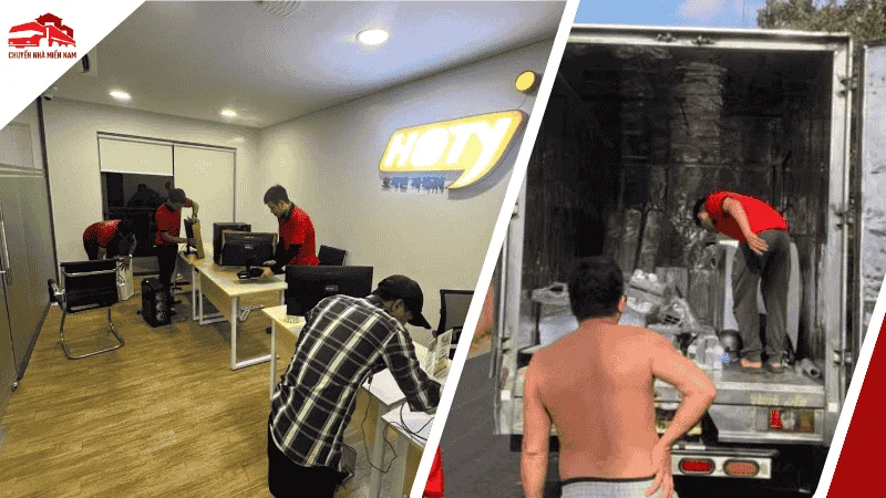 Nghiệm thu khi chuyển dọn văn phòng tại phường Thuận An