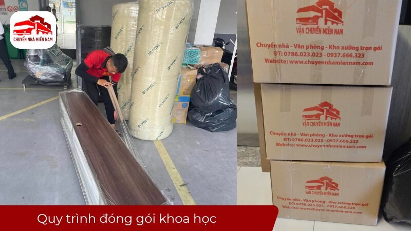 Quy trình đóng gói khoa học