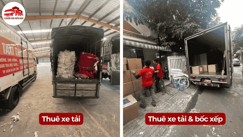 Thuê xe tải và bốc xếp khi chuyển văn phòng phường Chợ Lớn