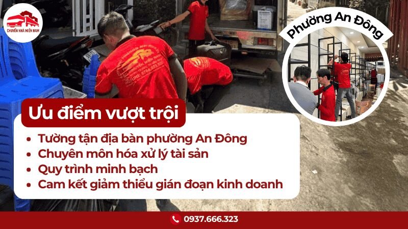 Ưu điểm chuyển văn phòng tại phường An Đông