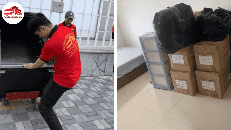 Chuyển nhà cho khách từ TPHCM đến bãi sau Vũng Tàu