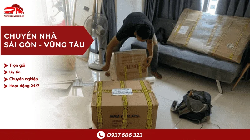 Chuyển nhà hai chiều Sài Gòn Vũng Tàu
