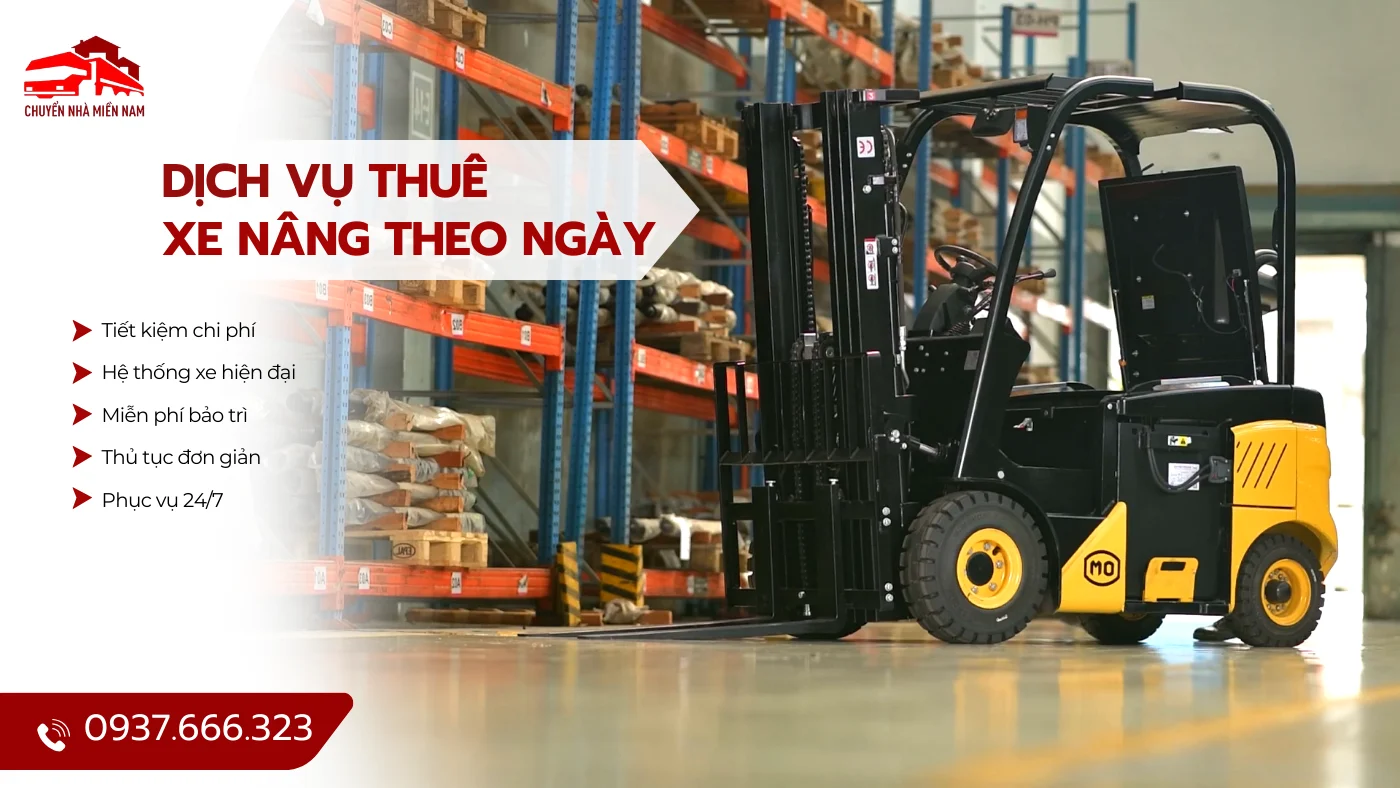 Dịch vụ cho thuê xe nâng theo ngày