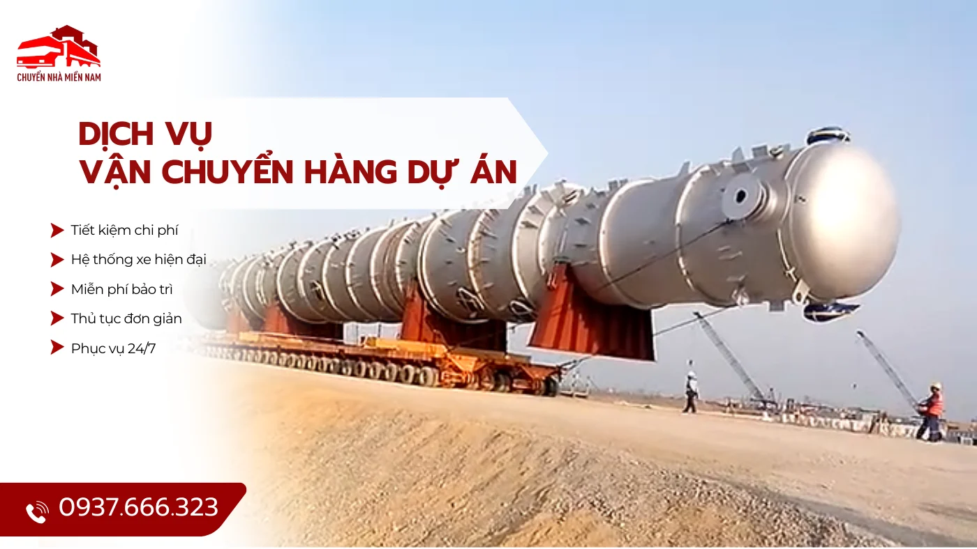 Dịch vụ vận chuyển hàng dự án