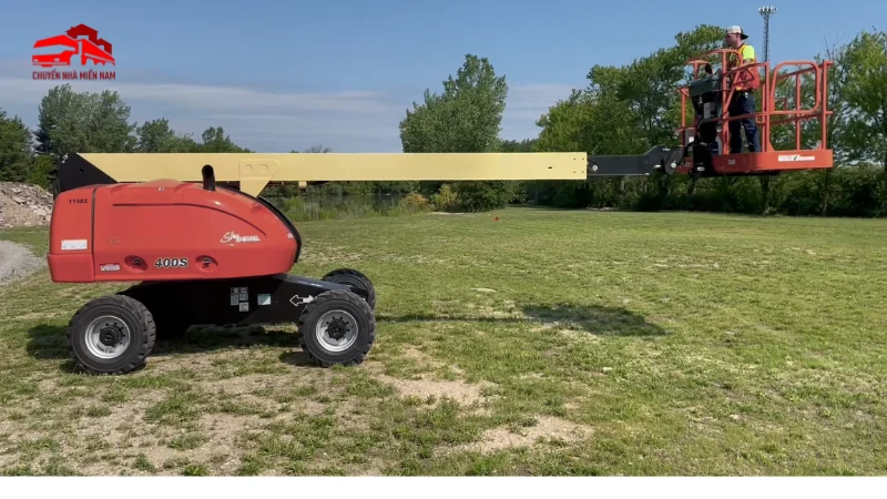 Hình ảnh thực tế cho thuê xe nâng tại KCN Hiệp Phước