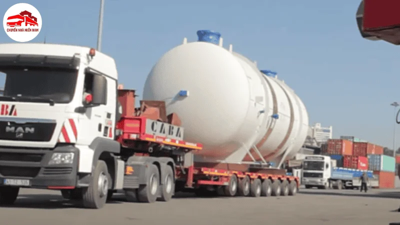 Vận chuyển hệ thống cán giấy cho khách hàng