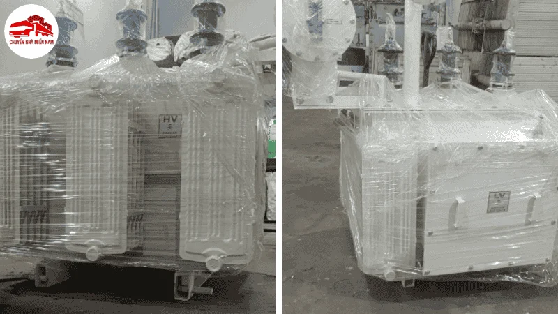 Vận chuyển máy biến áp cho nhà xưởng mới của khách hàng