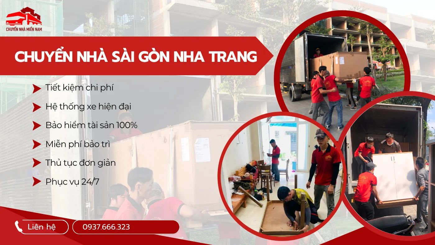 Dịch vụ chuyển nhà Sài Gòn Nha Trang