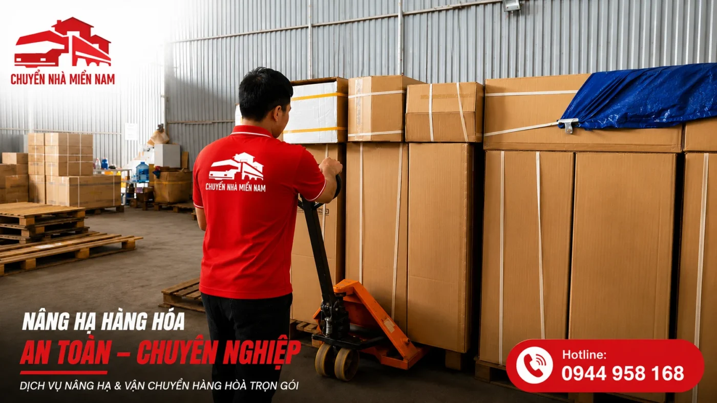Phương án thi công linh hoạt hàng hóa trong không gian hẹp